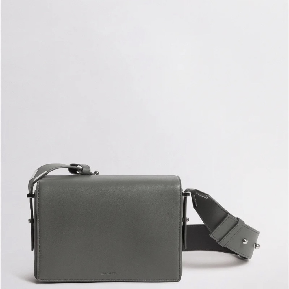 All Saints Versailles Leather Crossbody Bag